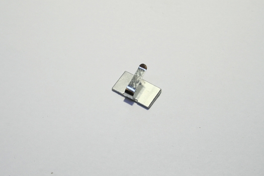 @@@@Площадка самокл-ся метал. с клипсой ПМС-КМ 25*15 (100шт.) (Fortisflex)