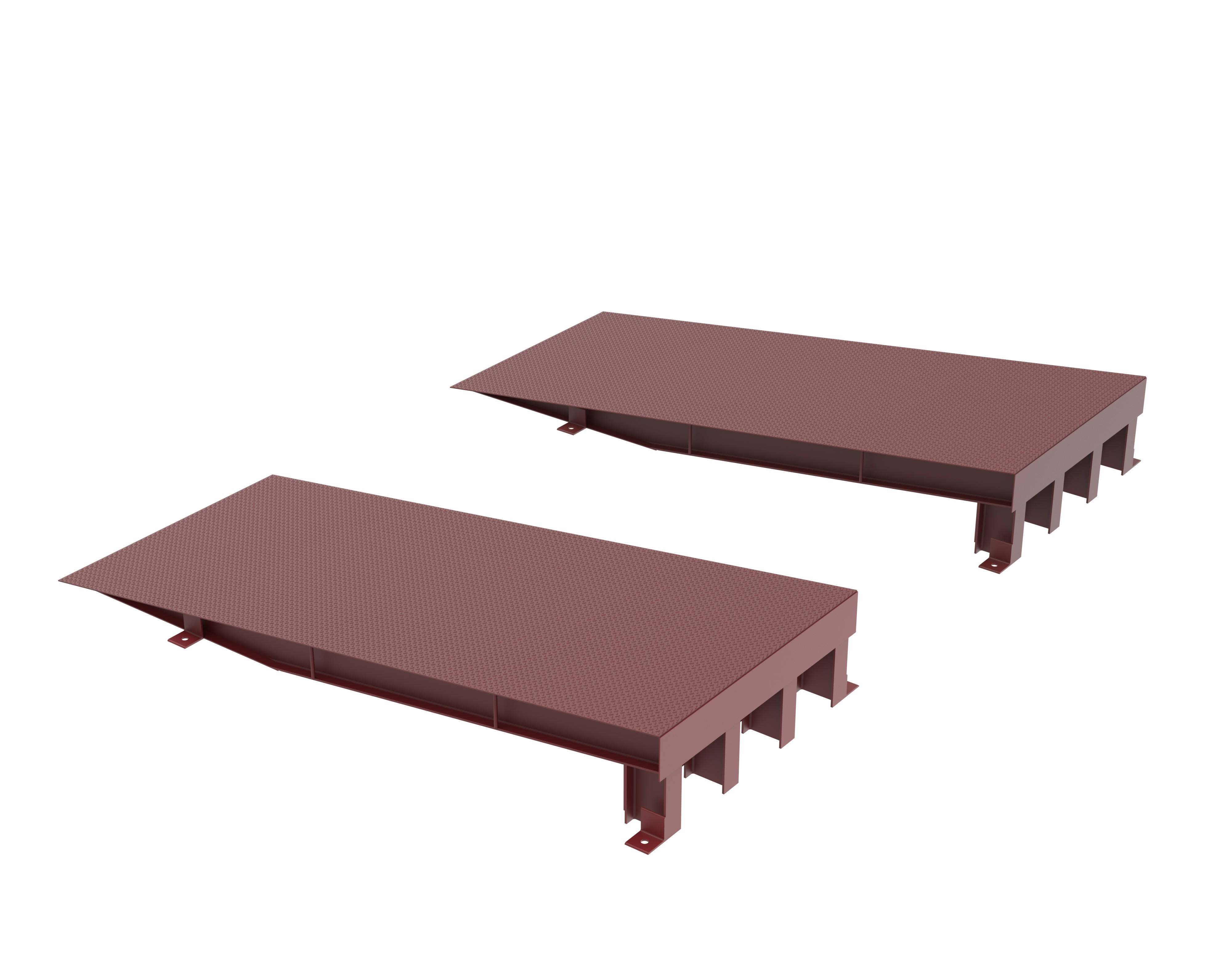 Пандус металлический 1,6м для малогабаритных весов с НПВ 5-10т