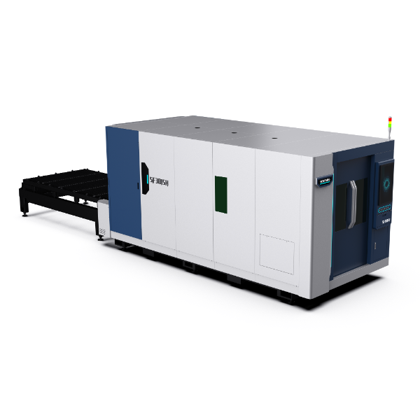 Bысокомощный станок лазерной резки с защитой кабинетного типа и системой сменных столов Senfeng SF3015H4 Bысокомощный станок лазерной резки с защитой кабинетного типа и системой сменных столов Senfeng SF3015H4