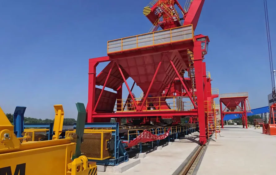 Radial Rotating Belt Conveyor
