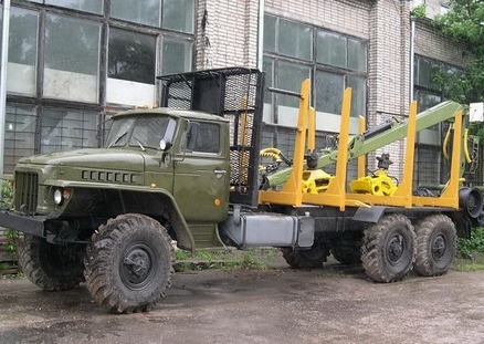 Лесовоз Урал 375