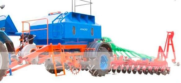 "Стерневая зерновая сеялка "Донэйр Мт" СЗТ-1230/66-V8"