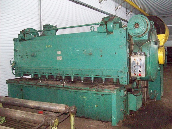 Н 3222, Ножницы кривошипные листовые 16х3150