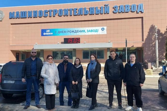 Рабочая поездка сотрудников АО «ЭНА» на площадку АО «МСЗ» для совершенствования Производственной системы