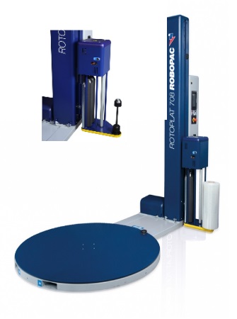 ROTOPLAT 708 - полуавтоматический паллетоупаковщик