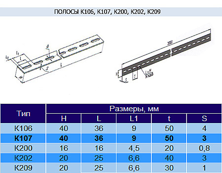 Полоса К-107