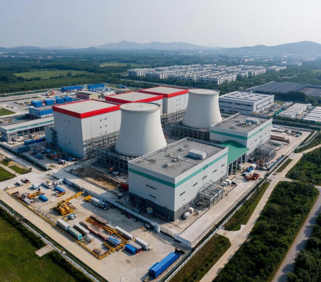 Китай наращивает атомную мощь: на АЭС «Люфэн» начался монтаж шестого энергоблока