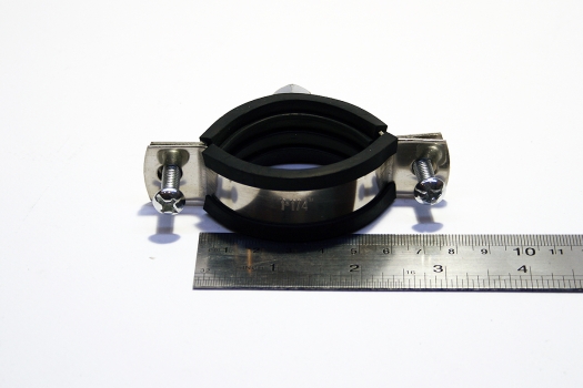 Хомут трубный W2 нерж. 1 1/4", М8/10 (42-47) Хомут трубный W2 нерж. 1 1/4", М8/10 (42-47)