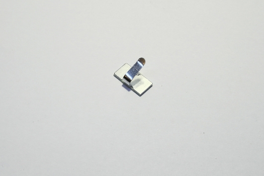 @@@@Площадка самокл-ся метал. с клипсой ПМС-КМ 20*10 (100шт.) (Fortisflex)