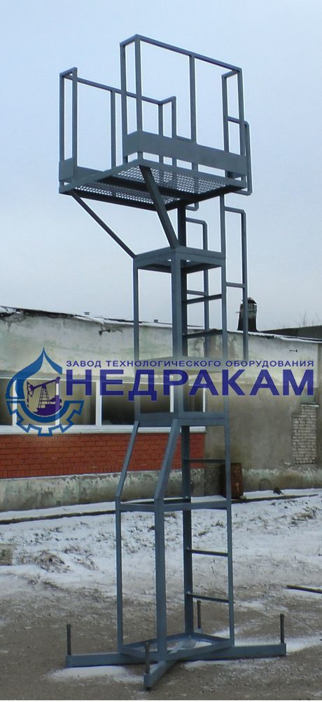 Площадка лубрикаторной установки