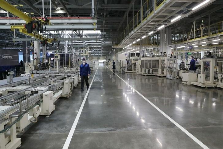 Компания «Хендэ Мотор» открыла в Санкт-Петербурге моторный завод