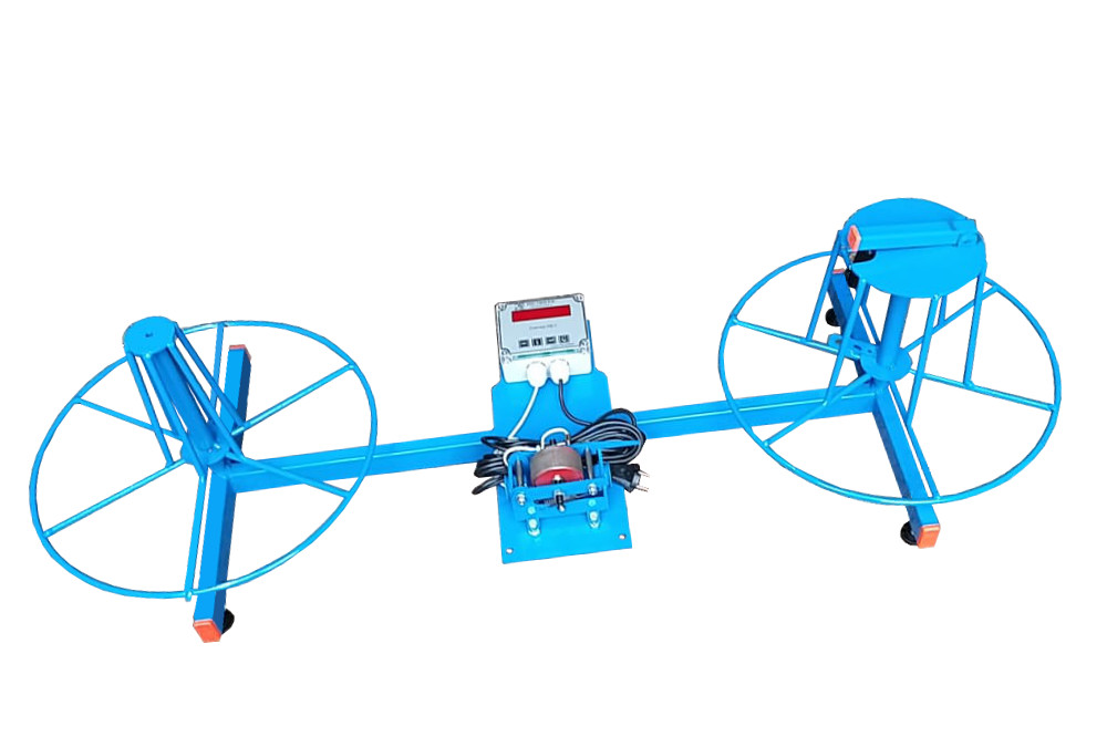 Бухтовщик.Устройство перемотки кабеля УНК-5-2Н м.2 с ИДМ-20МИНИ