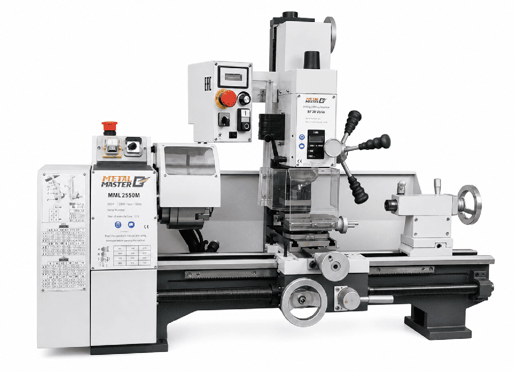 Станок токарно-фрезерный Metal Master MML 2550 M (MML 250x550) Станок токарно-фрезерный Metal Master MML 2550 M (MML 250x550)