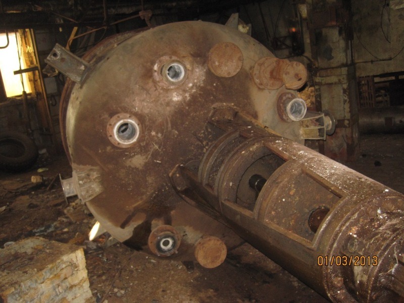 Химический реактор 6,3м3 титановый Химический реактор 6,3м3 титановый