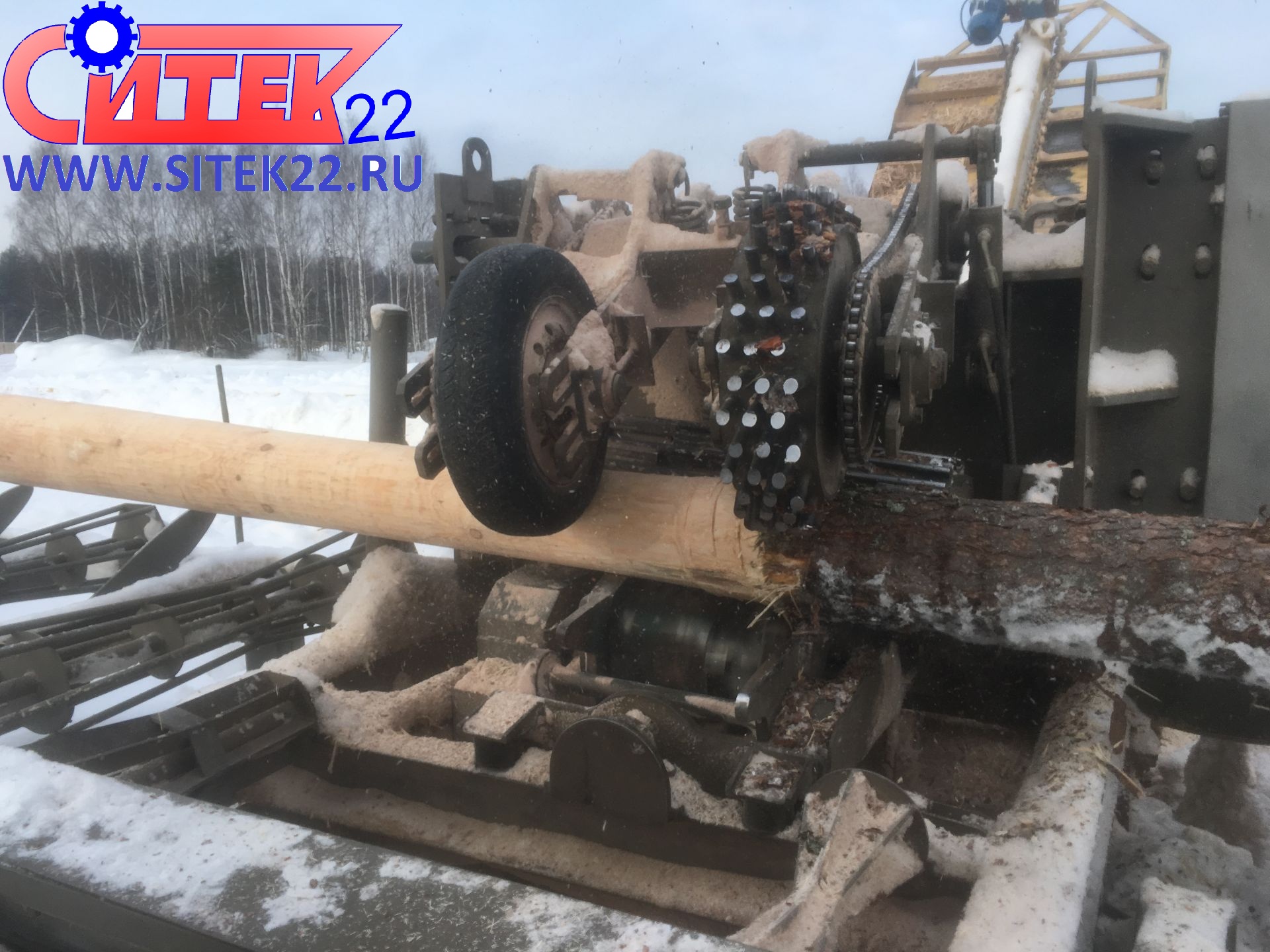 Окорочный станок ОС-600 СИТЕК