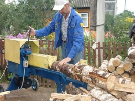 Колун (дровокол) гидравлический