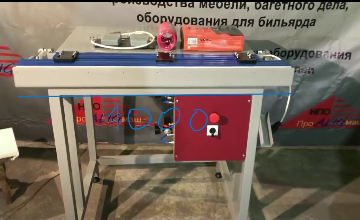 Станок для натяжки холста на подрамник НХ-1000 и НХ-1600 Станок для натяжки холста на подрамник НХ-1000 и НХ-1600