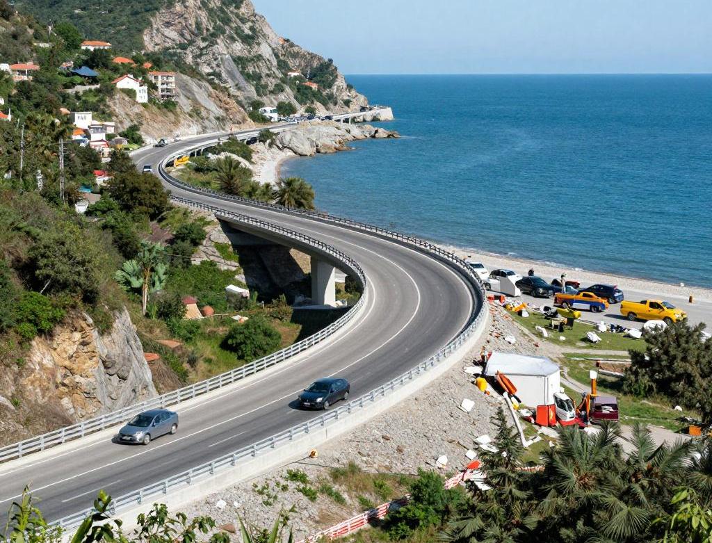 В Краснодарском крае идёт строительство обхода Адлера: работы набирают обороты