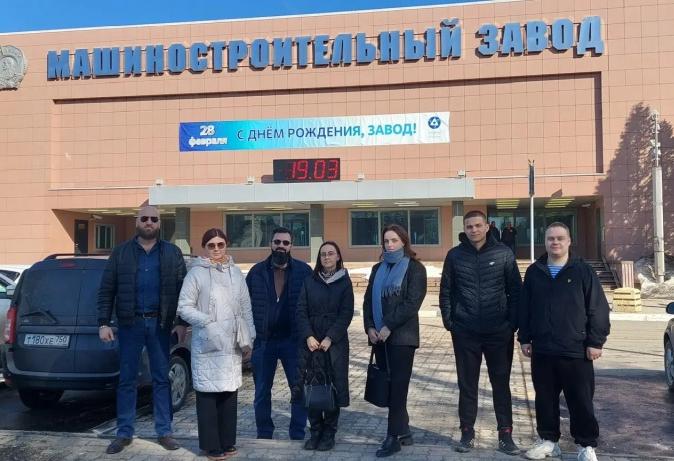 Рабочая поездка сотрудников АО «ЭНА» на площадку АО «МСЗ» для совершенствования Производственной системы