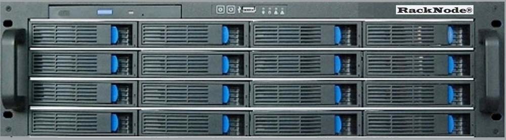 NAS сервер RackNode™ 19" 3U 16xHDD