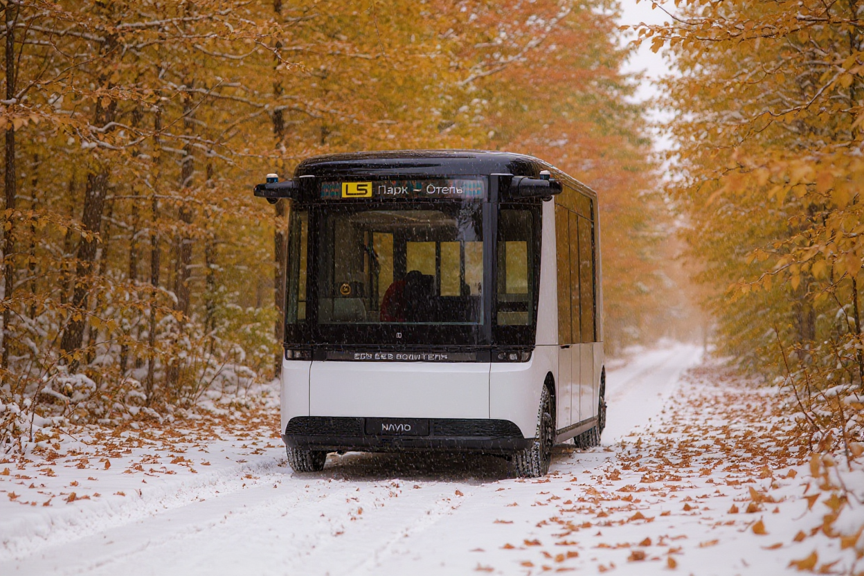 Российский разработчик представил полностью автономный электрошаттл