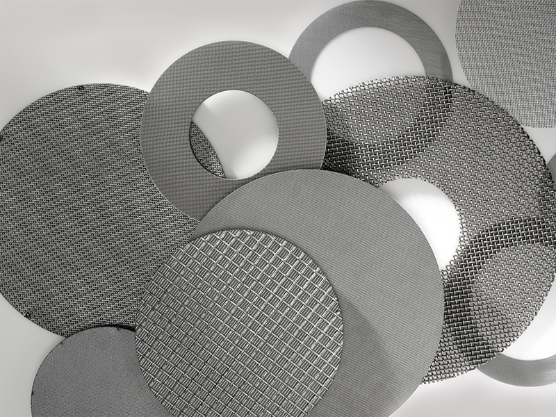Metal Mesh Filter Discs: Round, Square, Oval – Single-Layer, Multi-Layer, Woven or Sintered Mesh Configurations