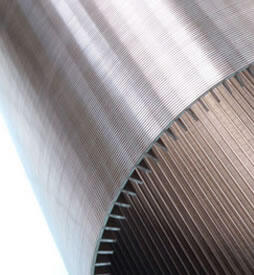 Wedge Wire Cylinder - V Wire Pipe Filters