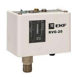 Давление жидкостей и газов под контролем с реле RVG-20 EKF Давление жидкостей и газов под контролем с реле RVG-20 EKF