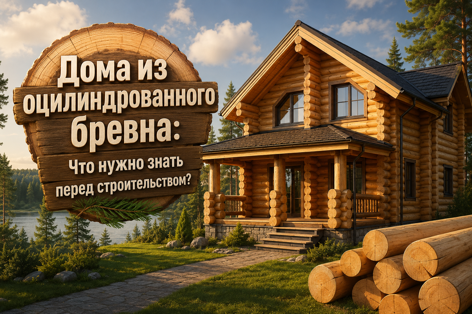 Где заказать дом из клееного бруса в Москве и что важно знать о таких домах