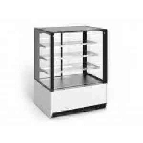 Кондитерская холодильная витрина Eqta_Gusto ВПВ 0,31-1,44 Gusto К 1000 Д RAL 9001