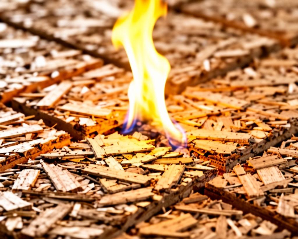 Из отходов — в стройматериалы: швейцарские учёные создали огнестойкие панели из опилок и минерала струвита