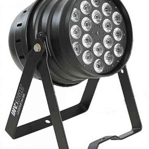 Классическое световое оборудование Involight LED PAR184 BK