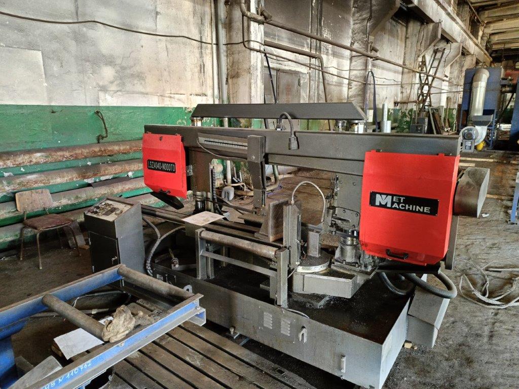 Ленточнопильный станок по металлу MetMachine LSZ4040