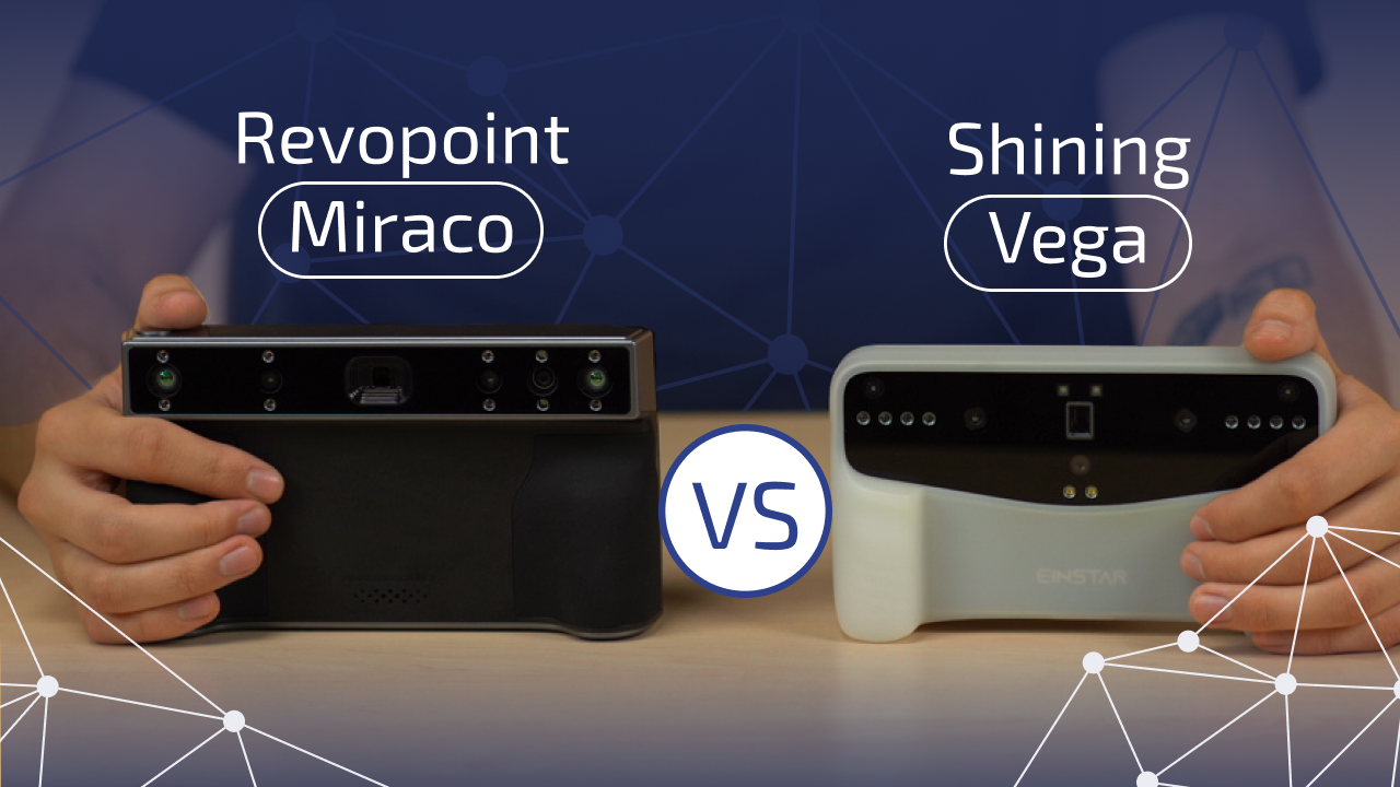 Revopoint Miraco vs Shining 3D Einstar Vega: кто лучше справляется с 3D-сканированием?