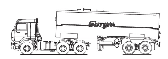 Автобитумовозы Б62-15