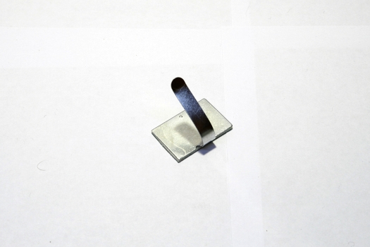 @@@@Площадка самокл-ся метал. с клипсой ПМС-КМ 30*20 (100шт.) (Fortisflex)