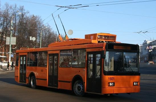 Троллейбус модели 52981 с обычным уровнем пола