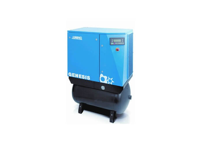 Винтовой компрессор GENESIS Abac на ресивере с осушителем