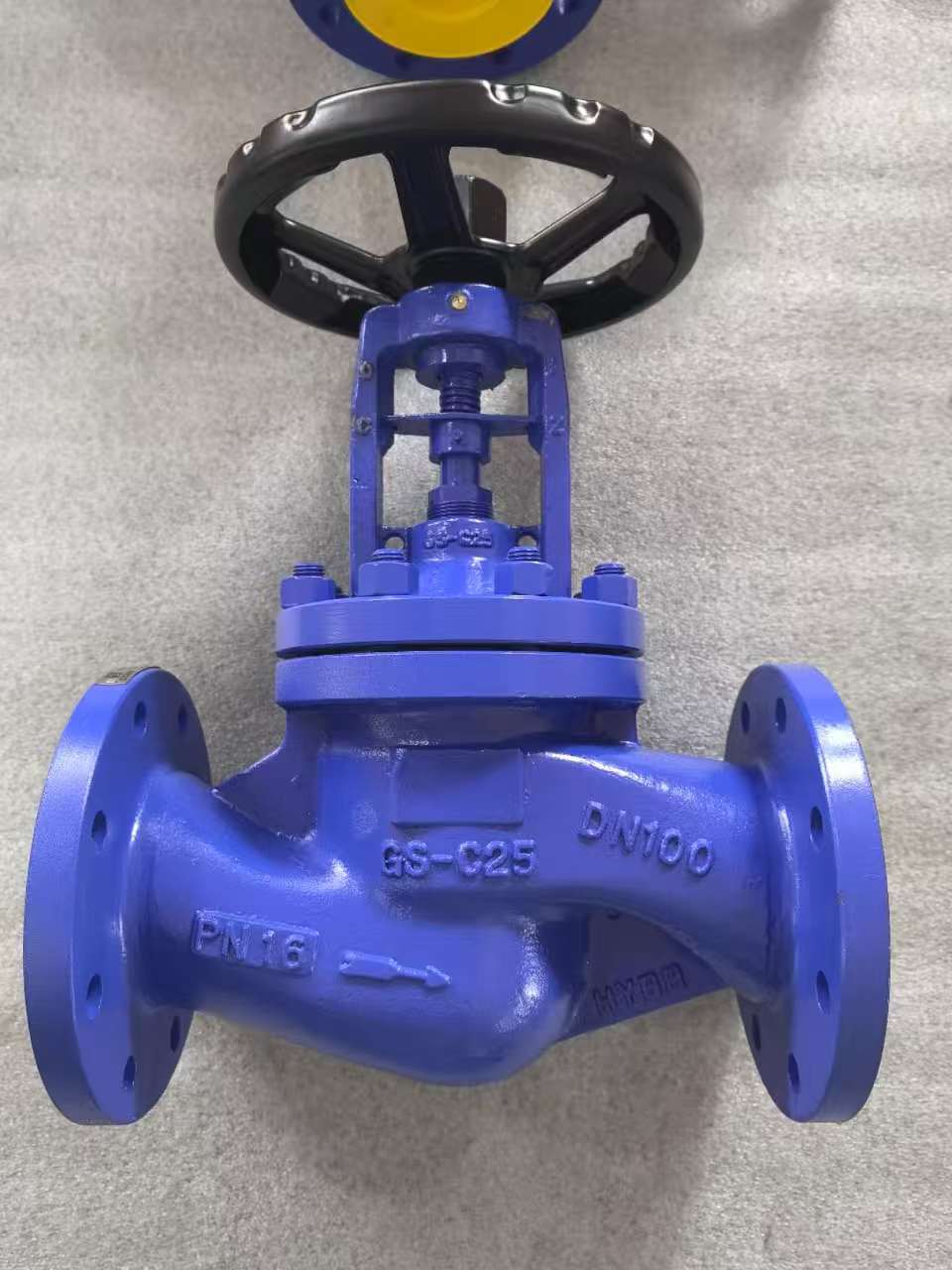 Сильфонный клапан запорный фланцевый стальной 15с66нж