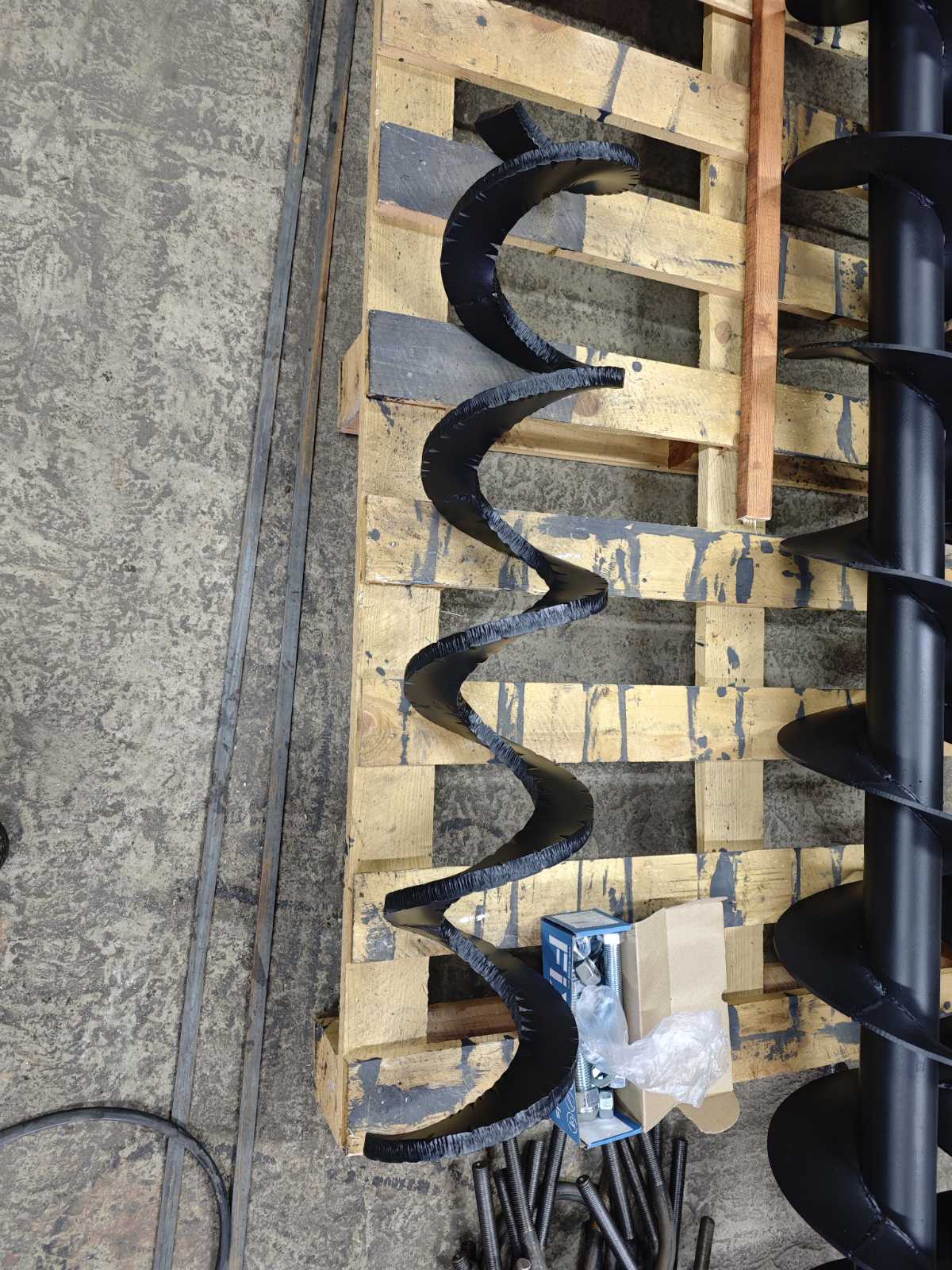 Шнековые спирали купить в Минске