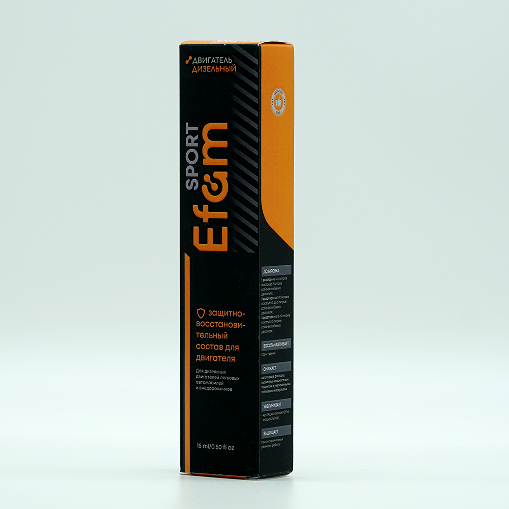 Наносостав EFAM SPORT для дизельных ДВС, 15 мл