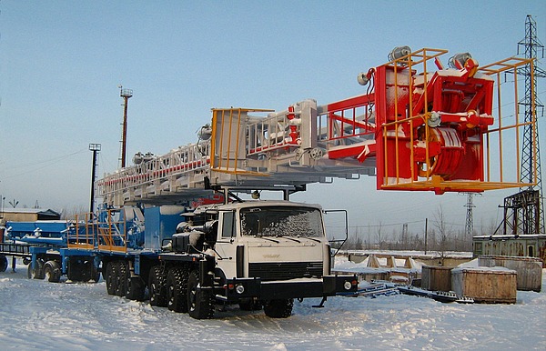 Мобильная буровая установка МБУ-140 на нефть и газ
