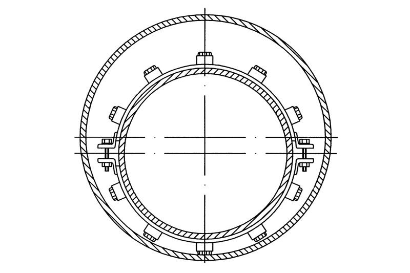 Опорные кольца ПМТД Тип I с опорами скольжения
