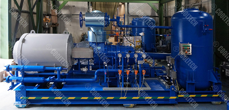 Компрессорные установки для термостатирования газов при хранении