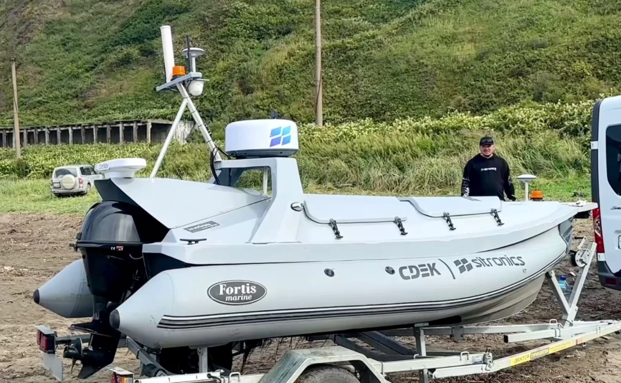Успешный эксперимент по беспилотной доставке на Сахалин