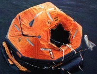 Плот спасательный морской