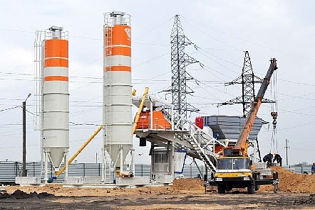 Бетонный завод "Semix 60 Capitan". Готов к отгрузке. 60 м3/час.