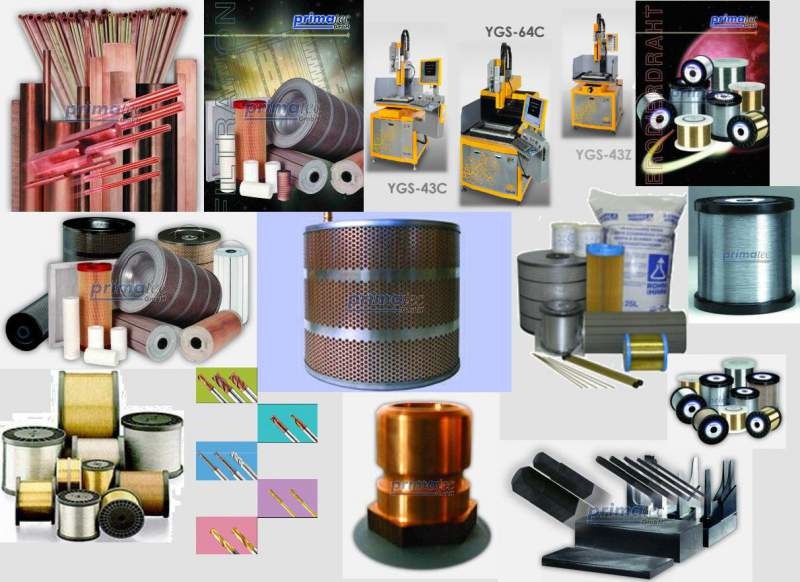 Расходные материалы для станков AGIE, СHARMILLES, SODICK, FANUC, MITSUBISHI и др.