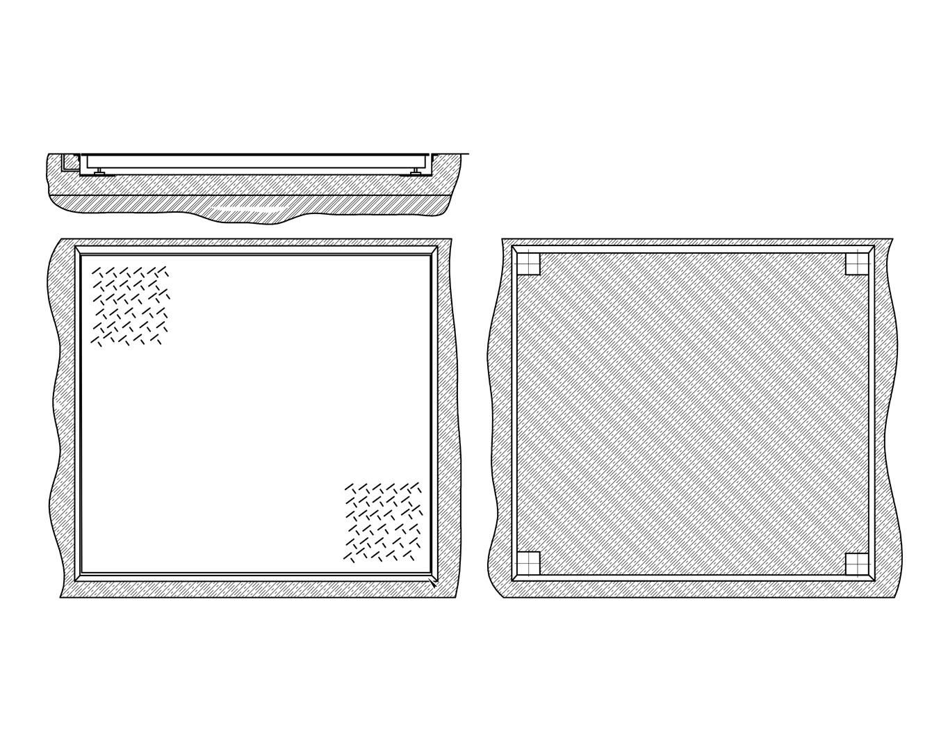 Комплект закладных деталей для установки в приямок платформенных весов(КЗД) Комплект закладных деталей для установки в приямок платформенных весов(КЗД)