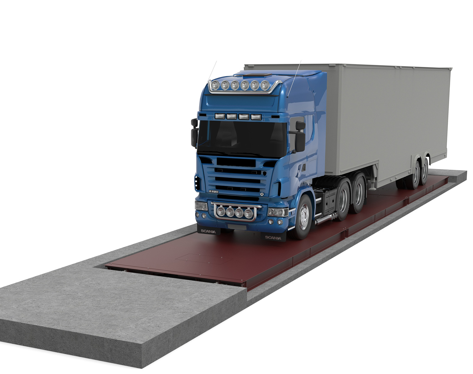 Платформенные автовесы МВСК Уралвес-100-СБ.У.1-H6 (24х3)